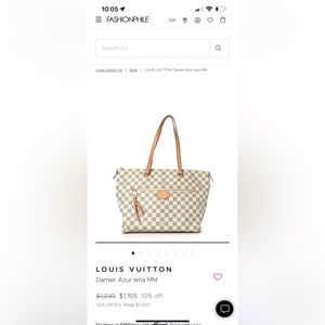 Authentic Louis Vuitton Damien Azure tote. Good used condition. Make an offer!!